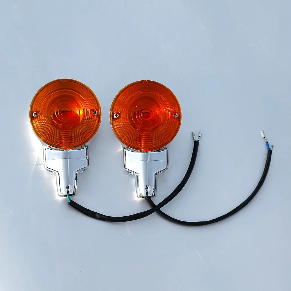 Motorcycle Front Turn Signal Lights For Harley Touring Electra Road