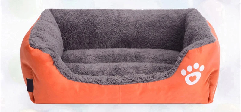 Rectangle Soft Dog House For Small Dog Middle Dog Mat Warm Cat Bed Nest Pet Sleeping Bag Puppy Bed Cushion (4)