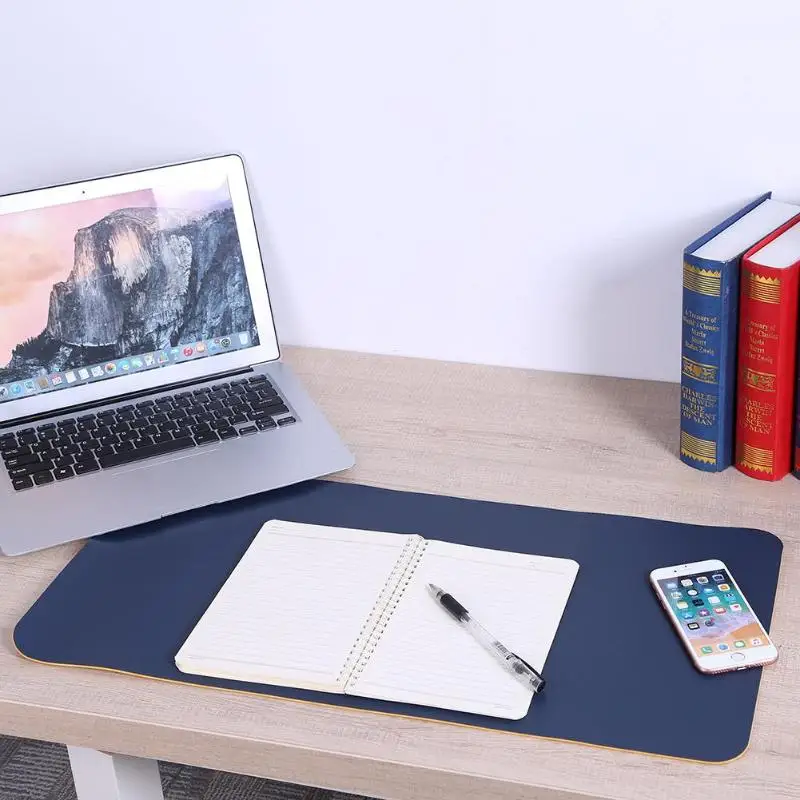  Oversized PU Leather Gaming Mouse Mat 600x300mm Multifunctional Computer Keyboard Desk Pad Mousepad