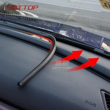 In gomma Anti-Rumore Insonorizzate Antipolvere Cruscotto Dell’automobile Del Parabrezza Strisce di Tenuta Per Honda Accord Sedan 10th 2018 2019