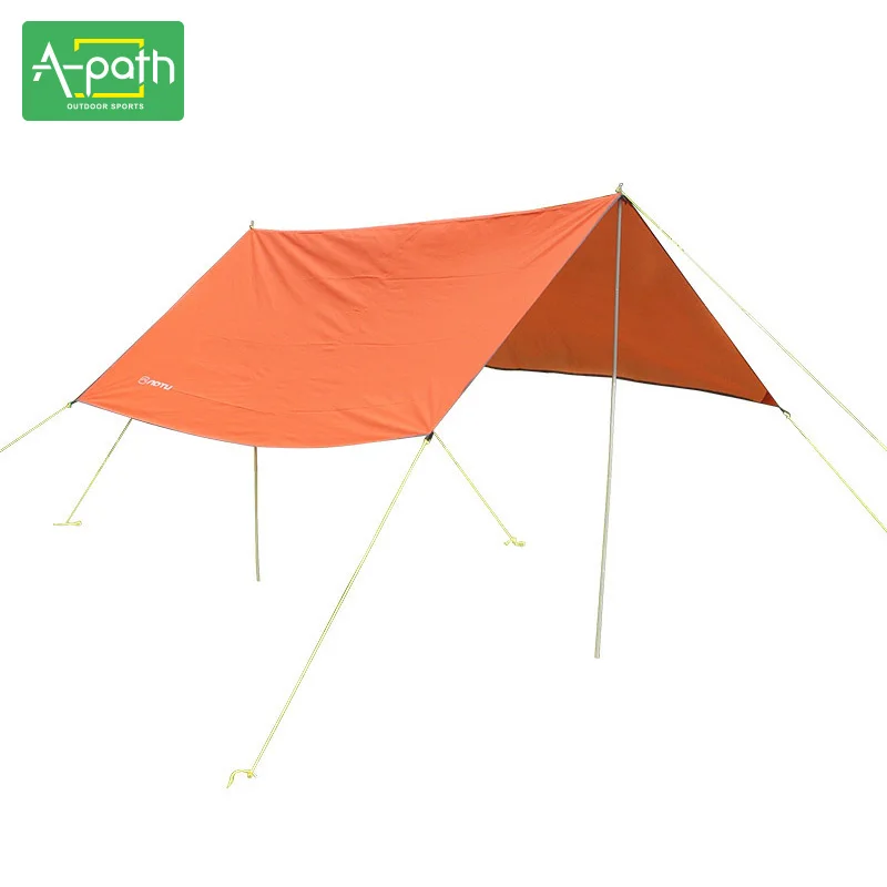

4-6 Person Large Ultralight Outdoor Camping Sun Shelter Tarp Awning Rain Beach Party Garden Folding Tent Arbor China Playhouses