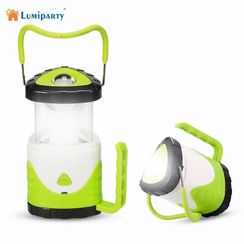 

Portable LED Camping Lantern Triangular Collapsible USB Rechargeable Hurricane Lamp Colorful Night Light for Hiking Camping Outd