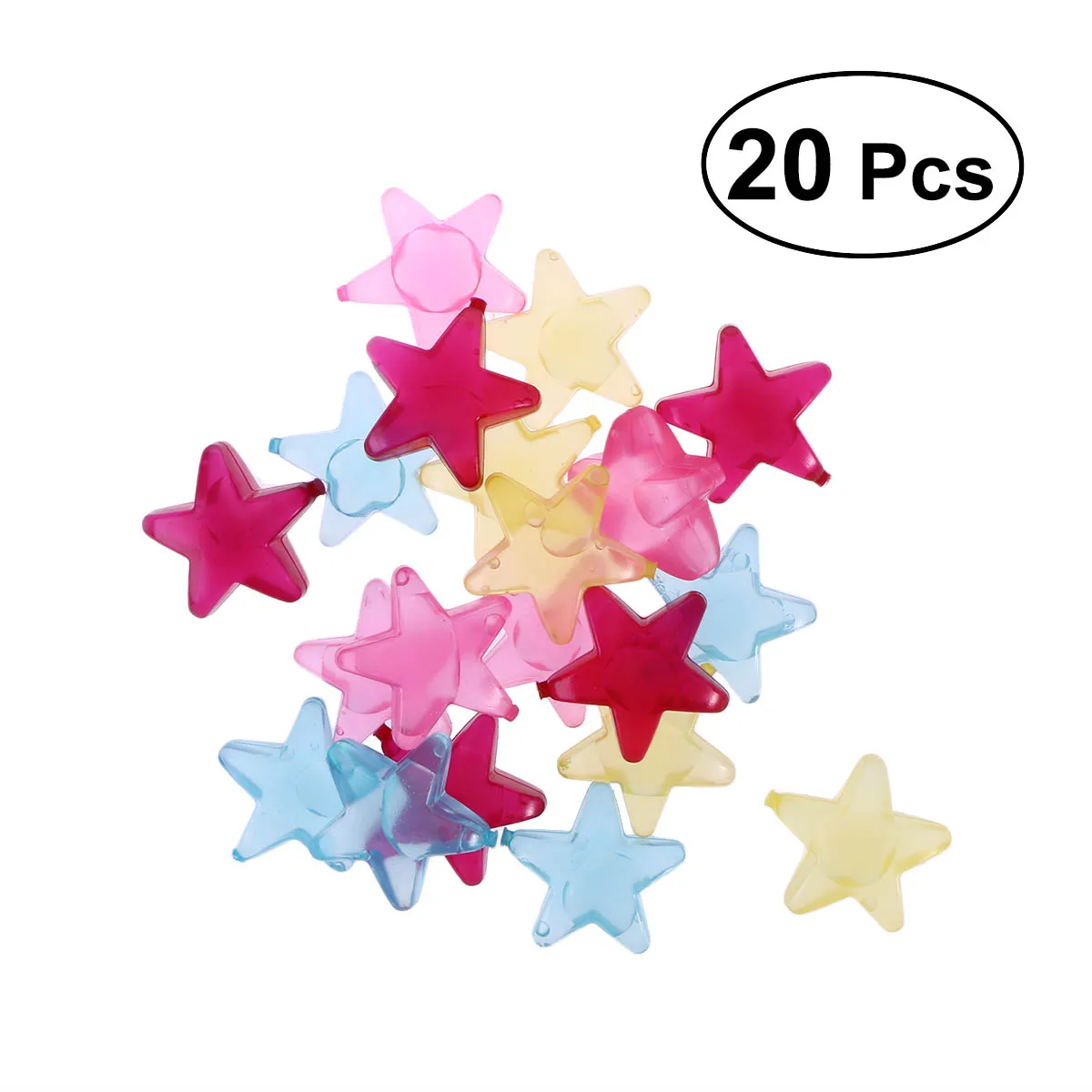 

ROSENICE 20pcs/Pack Random Color Star Shaped Reusable 3D Ice Cubes Multicolor Cooling Tool for Party Kitchen Ice Cream Tools