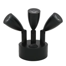 3 ювелирные изделия на волосы Кабинет лампы, переключатель демонстрационный стеллаж Батарея лампы, жемчужный счетчик, окно Выделите подзарядки стеклянный светильник точечного света