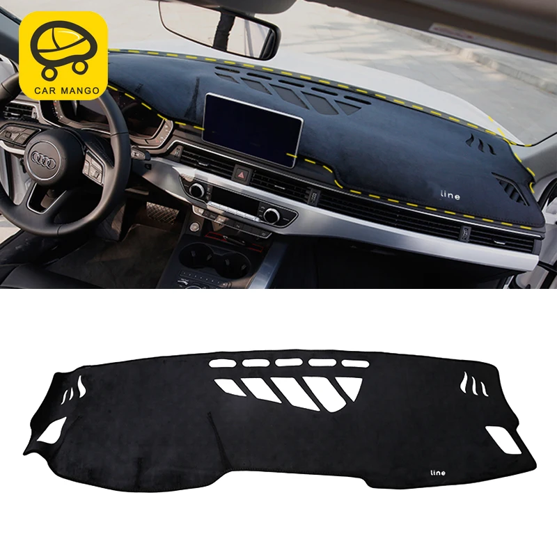 

CarManGo For Audi A4 B9 2017 2018 Auto Car-styling Dashboard Cover dashboard light pad covers Interior Accessories