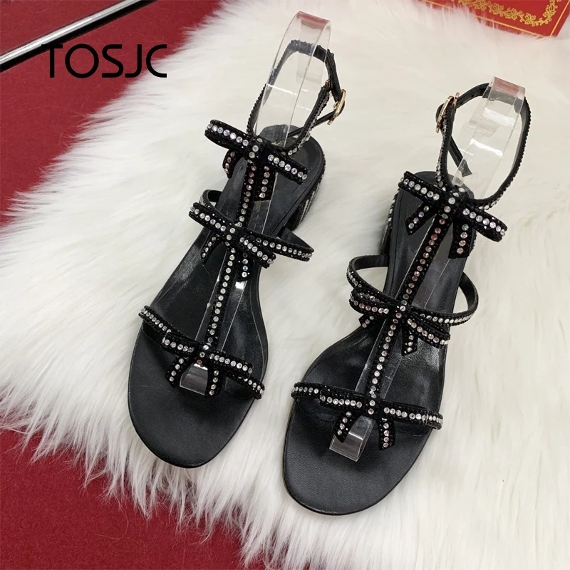 

High quality leather beige, black, Khaki sandals, summer office shoes, high heels, women's shoes with belt and buckle, daily wom