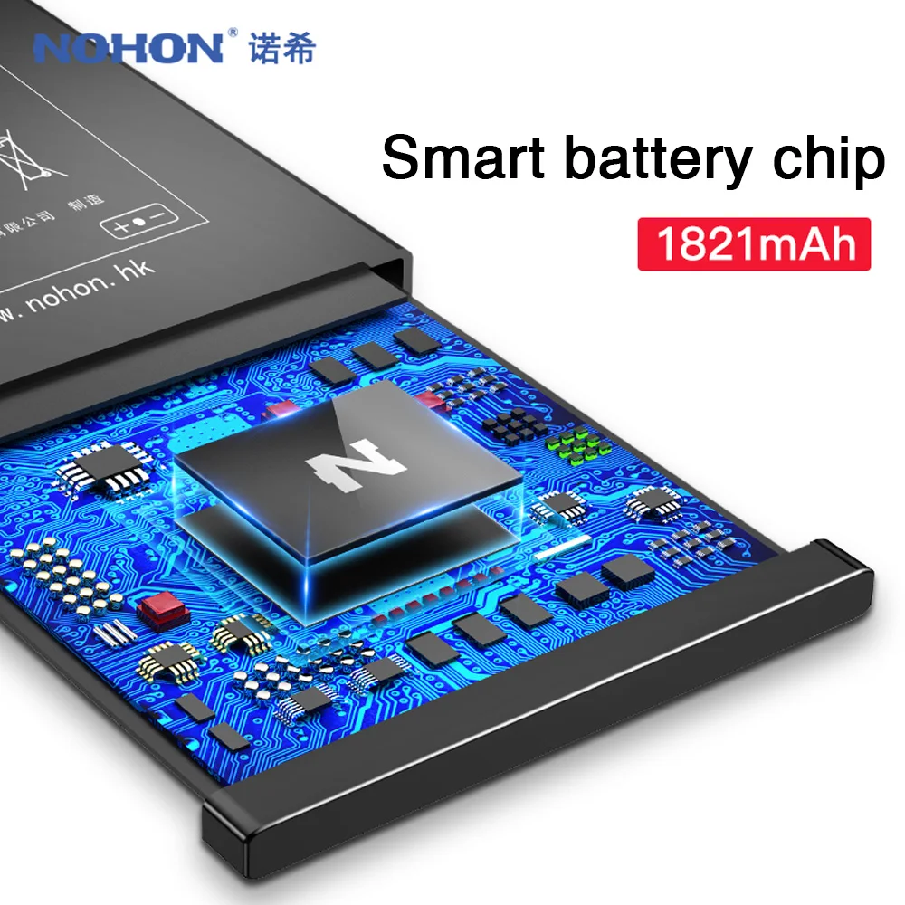 Высокое качество оригинальный nohon аккумулятор для Apple iPhone 8/8G Замена батареи Batarya