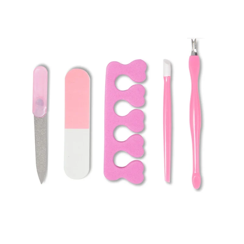 Ногтей губчатая пилка пальцы рук и ног сепаратор, дизайн ногтей Полировка Полировщики для ногтей файл, омертвевшая кожа, кутикулы толкатель Stick маникюрный набор