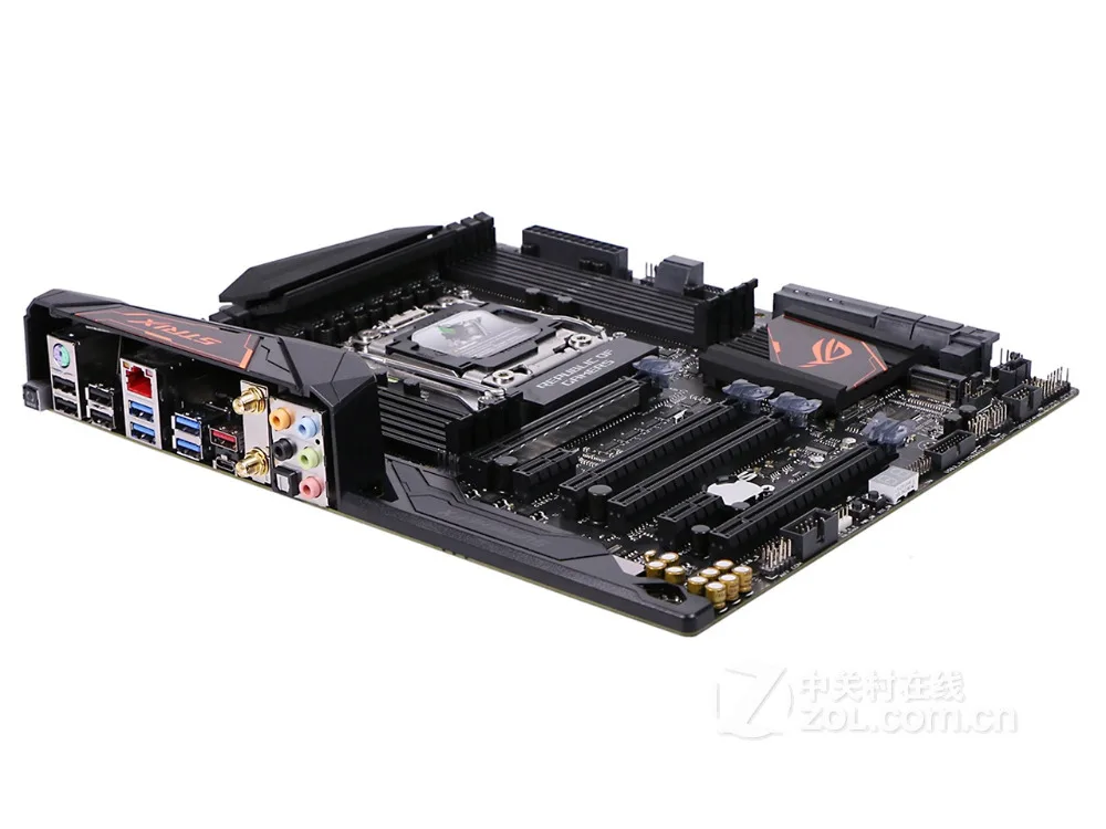 Материнская плата Asus ROG STRIX X99 игровая материнская плата LGA 2011-V3 DDR4 128G USB3.1 SATA3 USB3.0 ATX X99 материнская плата