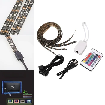 

Strip Light USB 50cm TV Background W/Controller Decor Mood String Home Lighting &Amp; Ceiling Fans Interior Design Lamp Bulb