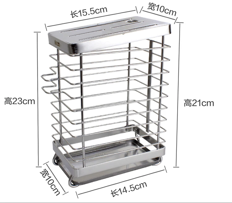 304 нержавеющая сталь держатель ножа кухня поставки стойки для хранения инструмента стойки, столешницы бытовой кухонный нож держатель wx8310928