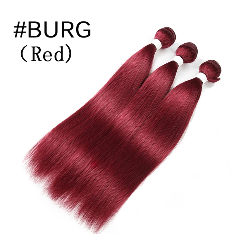 Ali queen волосы 3 шт. бразильские волосы remy плетение пряди#613/#4/#33/#30/#27/# 99J/# Бург прямые человеческие волосы для наращивания
