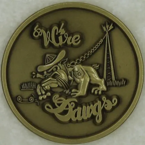 

CABLE DAWGS Communication Air Force Challenge Coin Alloy Commemorative coin