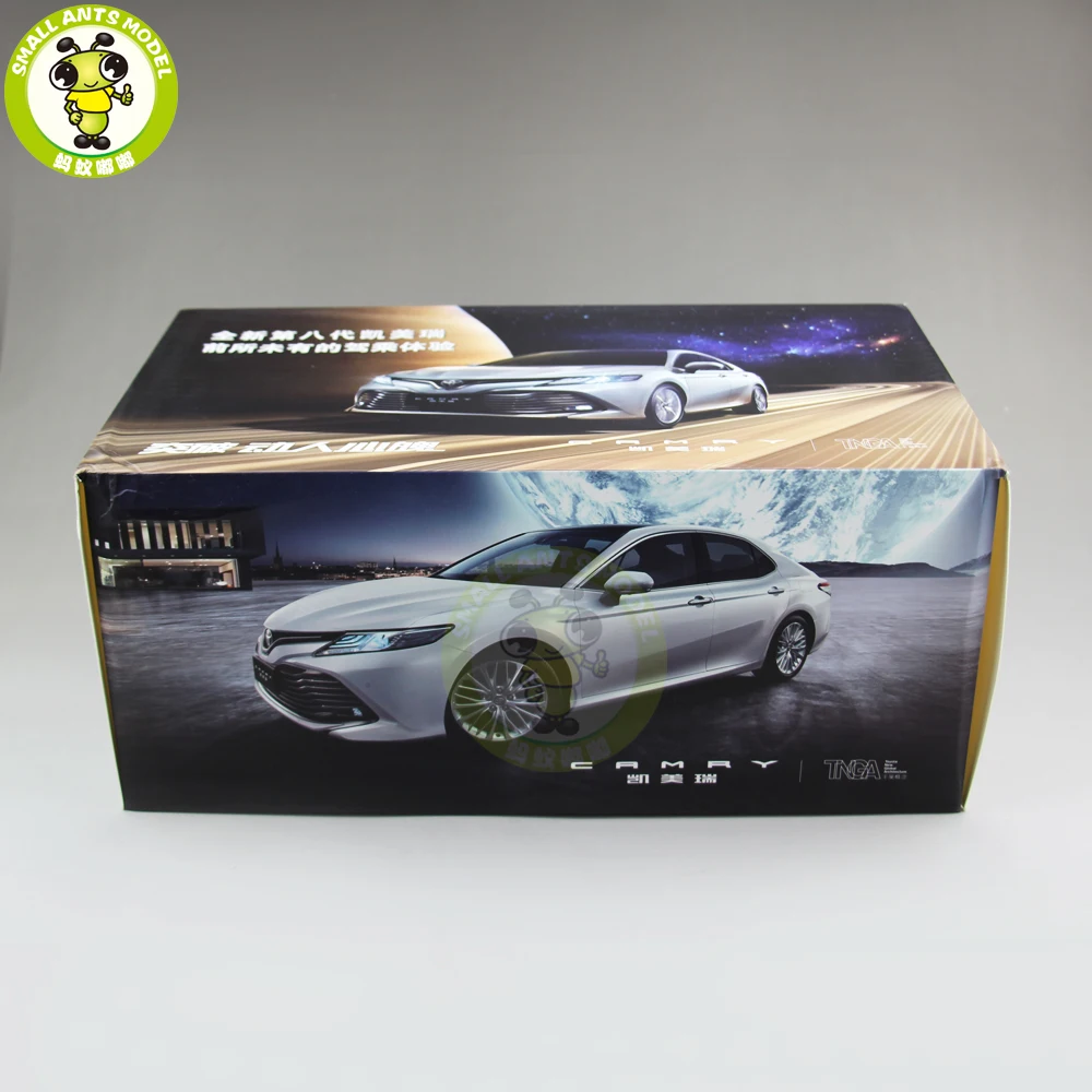 Новинка 1/18 модель автомобиля Camry 2018 8 го поколения игрушки для детей коллекция