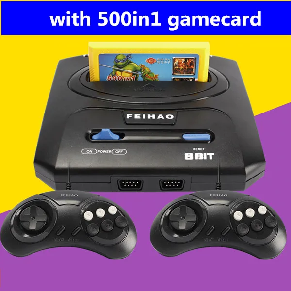 Retro TV Video Game Console For 8bit FC/ Dendy Games with Two Gamepads