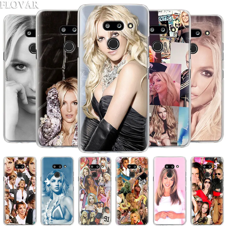 

Britney Spears Phone Cases for LG G6 G7 Plus G8 ThinQ V40 V50 ThinQ Q6 Q7 Q8 Hard PC Case Coque