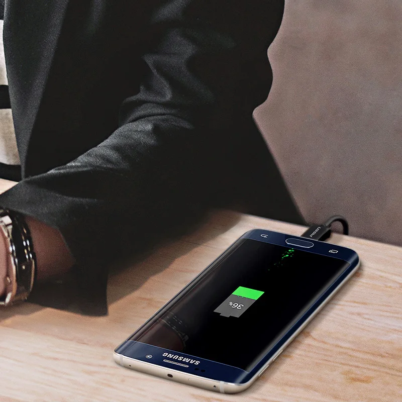 Pisen 0.8 м кабеля micro USB быстрой зарядки синхронизации данных 2.0 Зарядное устройство