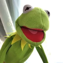 Куклы в виде лягушки Кермит 40 см, плюшевые игрушки, подарок для детей, развивающий подарок