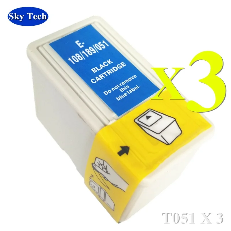 Качество совместимый картридж для Epson T051 T052, для Epson Stylus Цвет 740 740i 760 800 850 850N 850Ne 860 1160 1520 и т. д