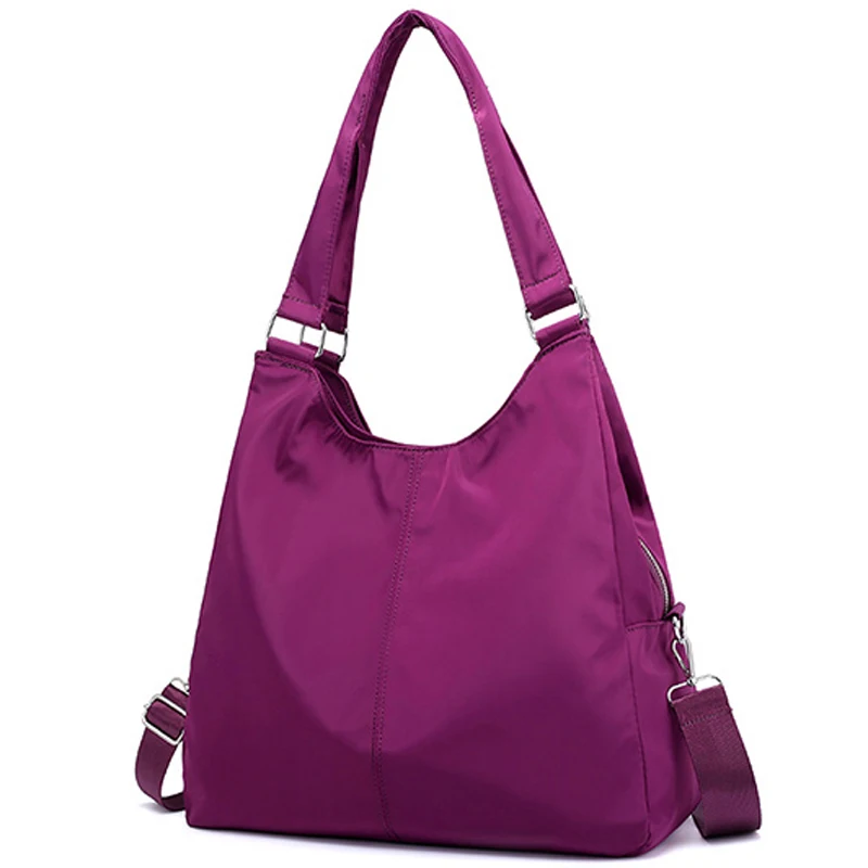 

2019 New Casual Women Handbag Waterproof Nylon Shoulder Bag Fashion Design Good quality Wear-resistant Big Tote Bolsa Sac