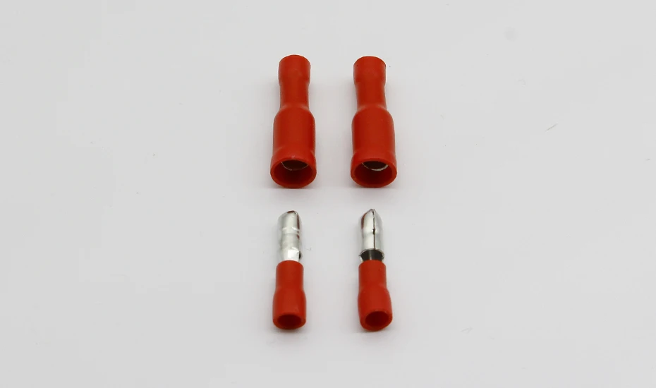 Hot 50 X Red Male Female Bullet Connector Crimp Terminals Wiring|crimp  terminal wire|terminal wirebullet connector crimp terminals - AliExpress