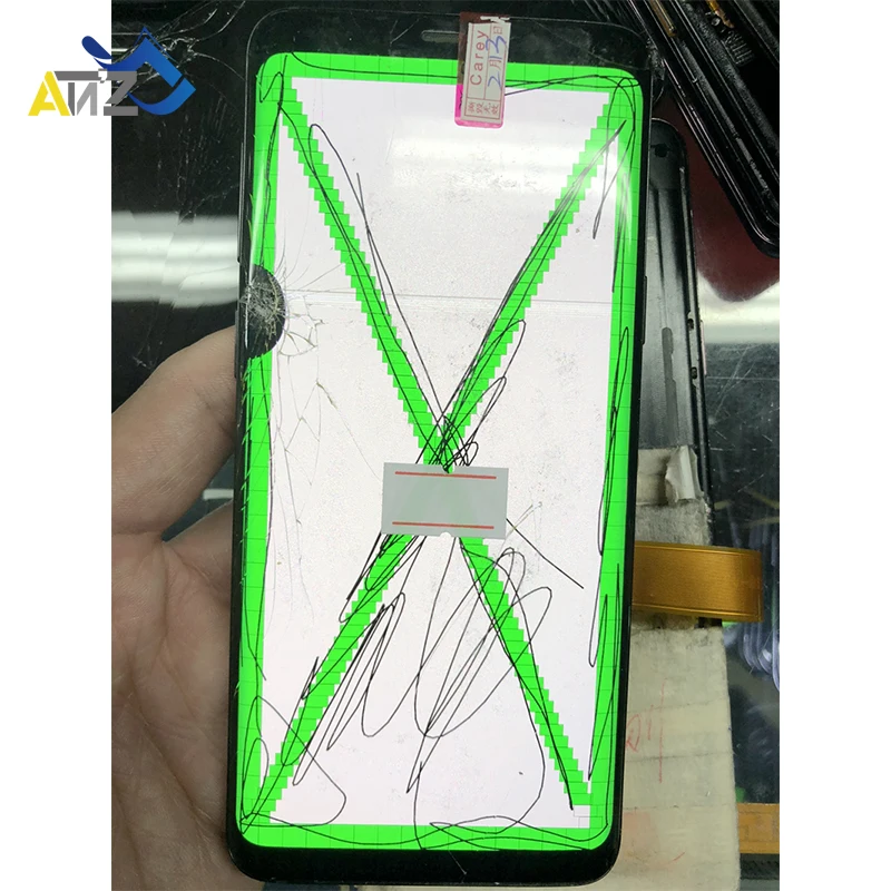 Ремонт край экрана Separete стекло практика Lcd для samsung S7Edge/S8 Edge/S8 Plus/Note8 G935/G955/N950 разбитое стекло точка экран|Экраны для мобильных телефонов| | АлиЭкспресс