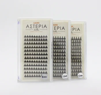

by dhl or ems 100boxes 120pcs Silk black Fake Eyelashes C Curl Eyelash Extension Individual False Eyelashes Soft Natural new
