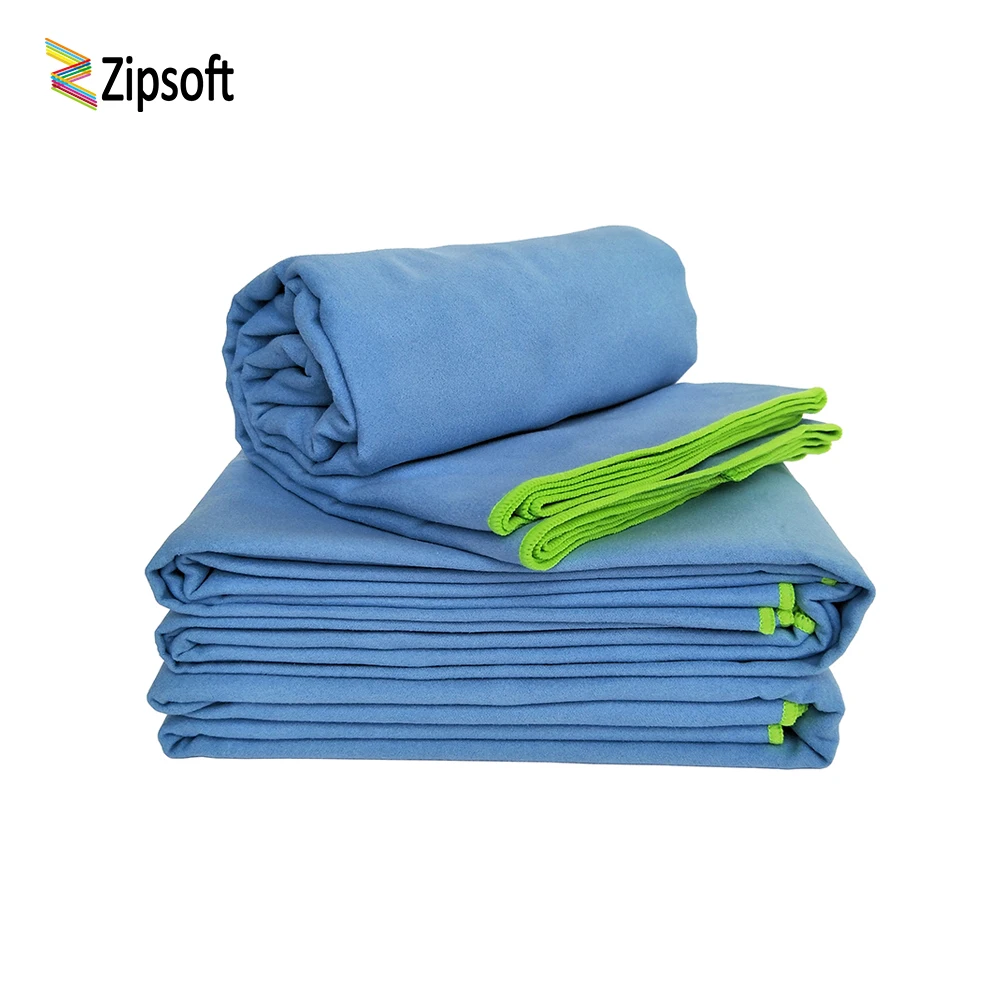 Zipsoft Фирменное полотенце для спортзала 75x135 см Спортивная ванна Пляжное ткань из