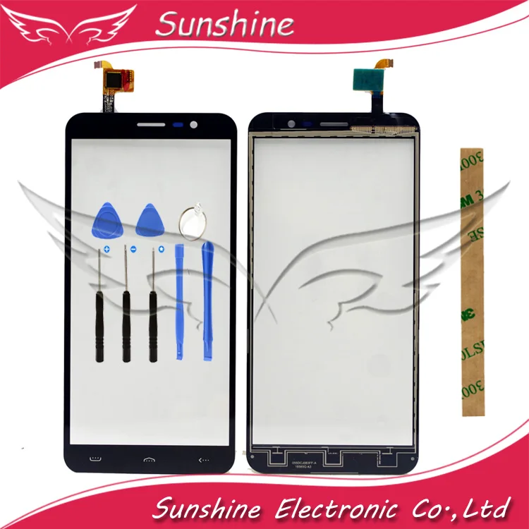

For HOMTOM S16 S 16 Tested Touch Panel For HOMTOM S16 S 16 Touch Screen Digitizer Replacement With Tools