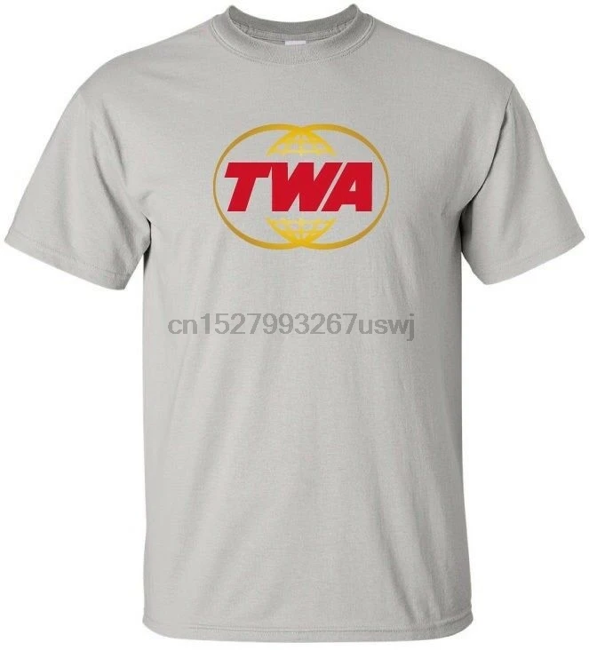 

TWA Globe Retro Logo US Airline T-Shirt