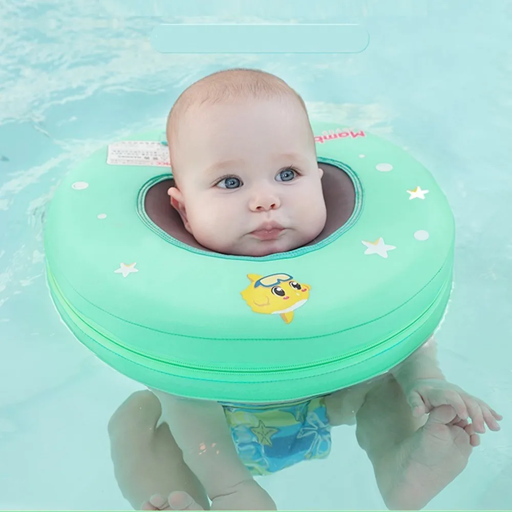 Summer Toddle Baby Swimming Neck Ring Inflatable Safety Float Circle for Kids Pool Accessories | Мать и ребенок