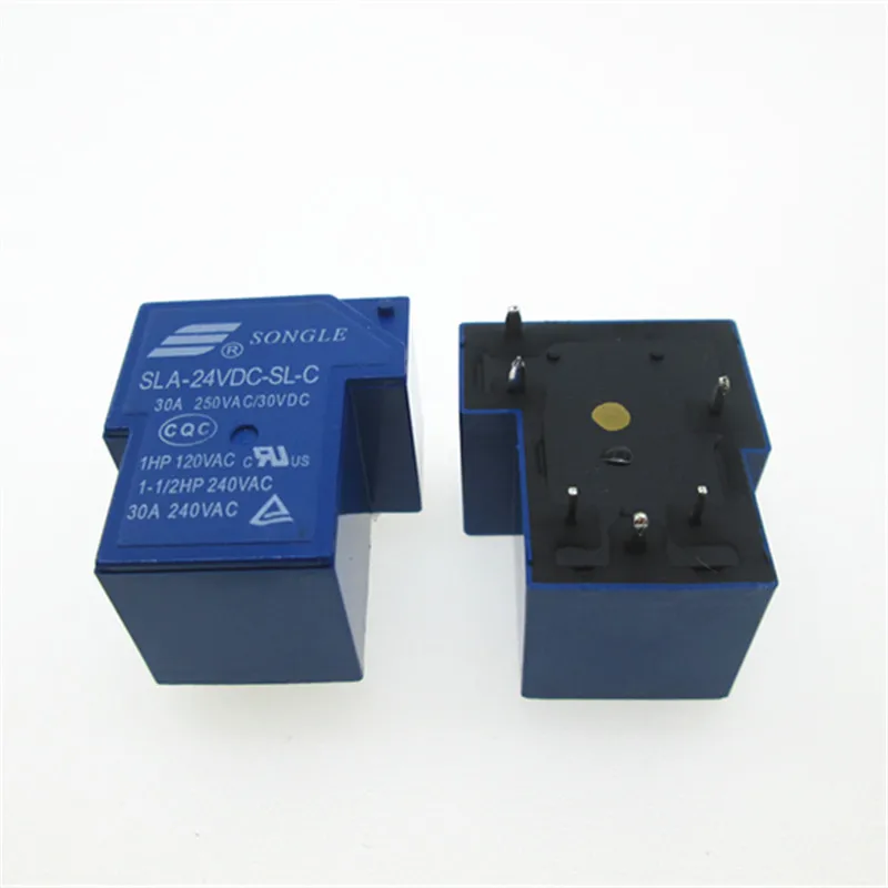 Nova Songle Relé Sla-24vdc-sl-c Sla24vdcslc 24vdc Dc24v 30a 250vac Dip6 Dip5 24 v