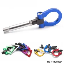 Авто прицеп буксировочный крюк винт-на передний задний Алюминиевый для Honda FIT 08 япония автомобиль HU-RTHLPH004