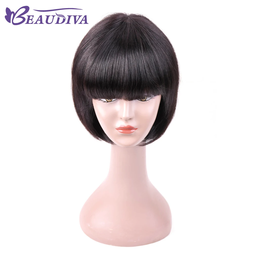 BEAU DIVA Wig натуральный Цвет-человеческих волос Синтетические волосы на кружеве парик 150% плотность с ребенком волос для Для женщин бесплатная