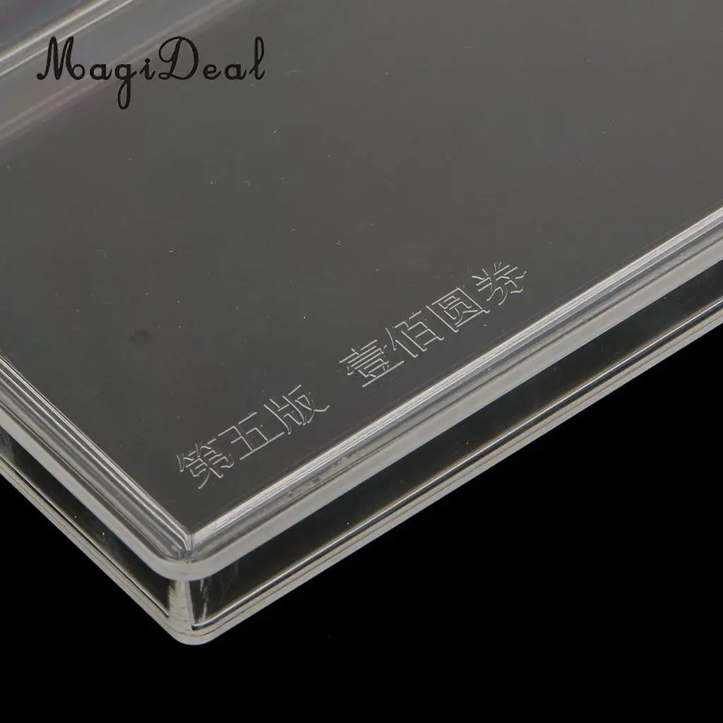 MagiDeal New Arrived Waterproof Safe Secret Banknote Storage Box Direct Fit Paper Money Box Plastic Organizers Container