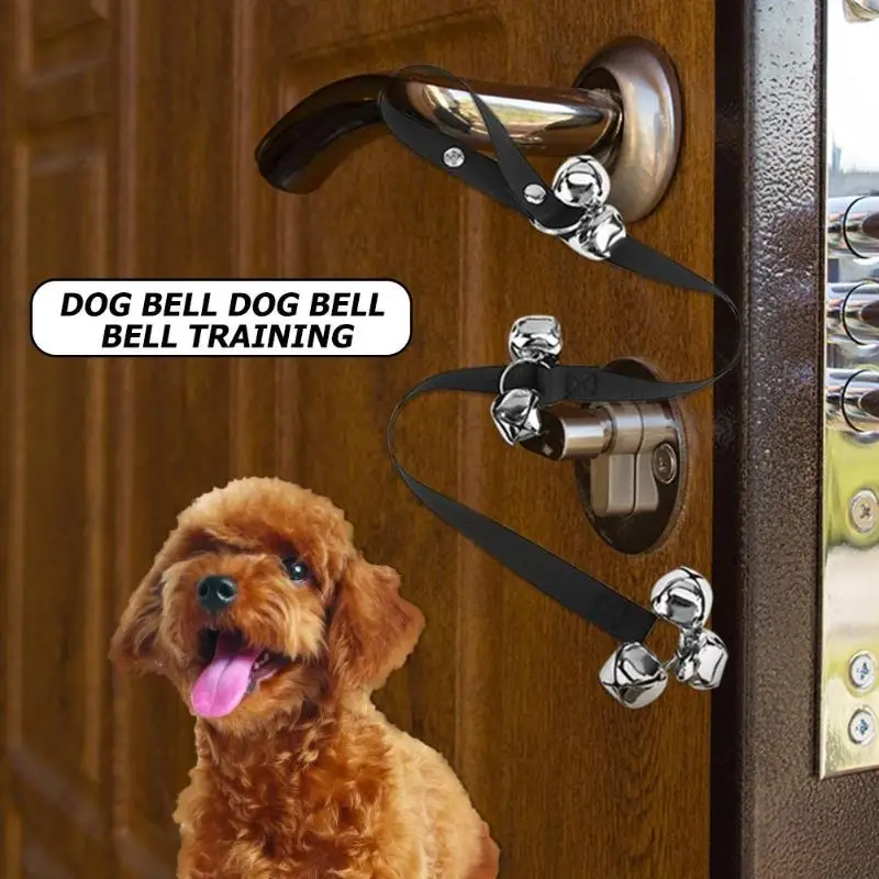 Dog Training Doorbell Adjustable Rope Communicate Door Bell Pets