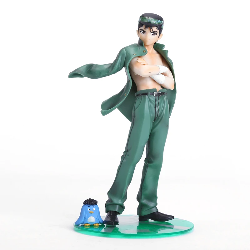 

Anime YuYu Hakusho Urameshi Yuusuke / Kurama / Hiei PVC Figure Collectible Model Toy 18~21cm Boxed 3 Styles