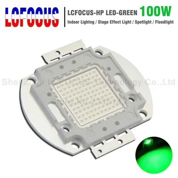 

High Power LED Chip 100W Green 520-525nm COB Diode For DIY 100 200 300 500W Outdoor Wall Floodlight Landscape Lighting