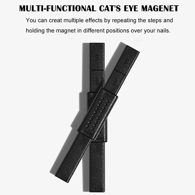 Гвоздь двуглавый магнит для маникюра палочка кошачьи глаза для ногтей гель лак 3d линия УФ гель лак Сильный магнитный эффект