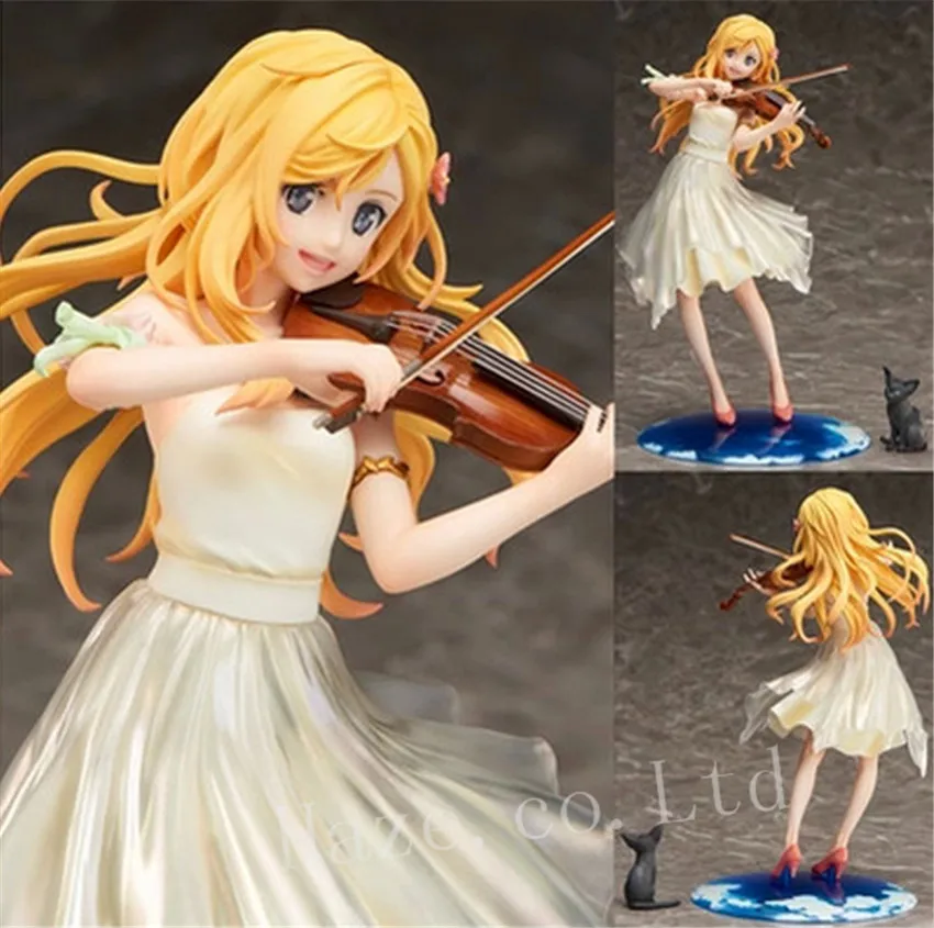 

Your Lie In April Kaori Miyazono Perform Dress 1/8 Scale Painted PVC Figure 8''