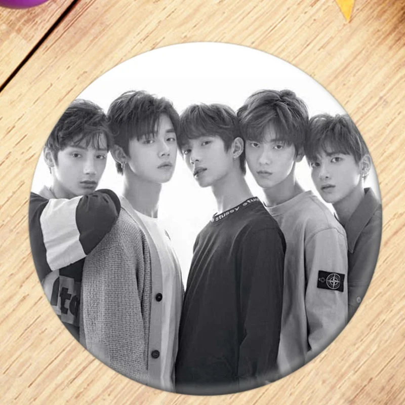 

Kpop TXT TOMORROW X TOGETHER Album Badge Brooch Pins Collection Badges For Backpacks Decoration