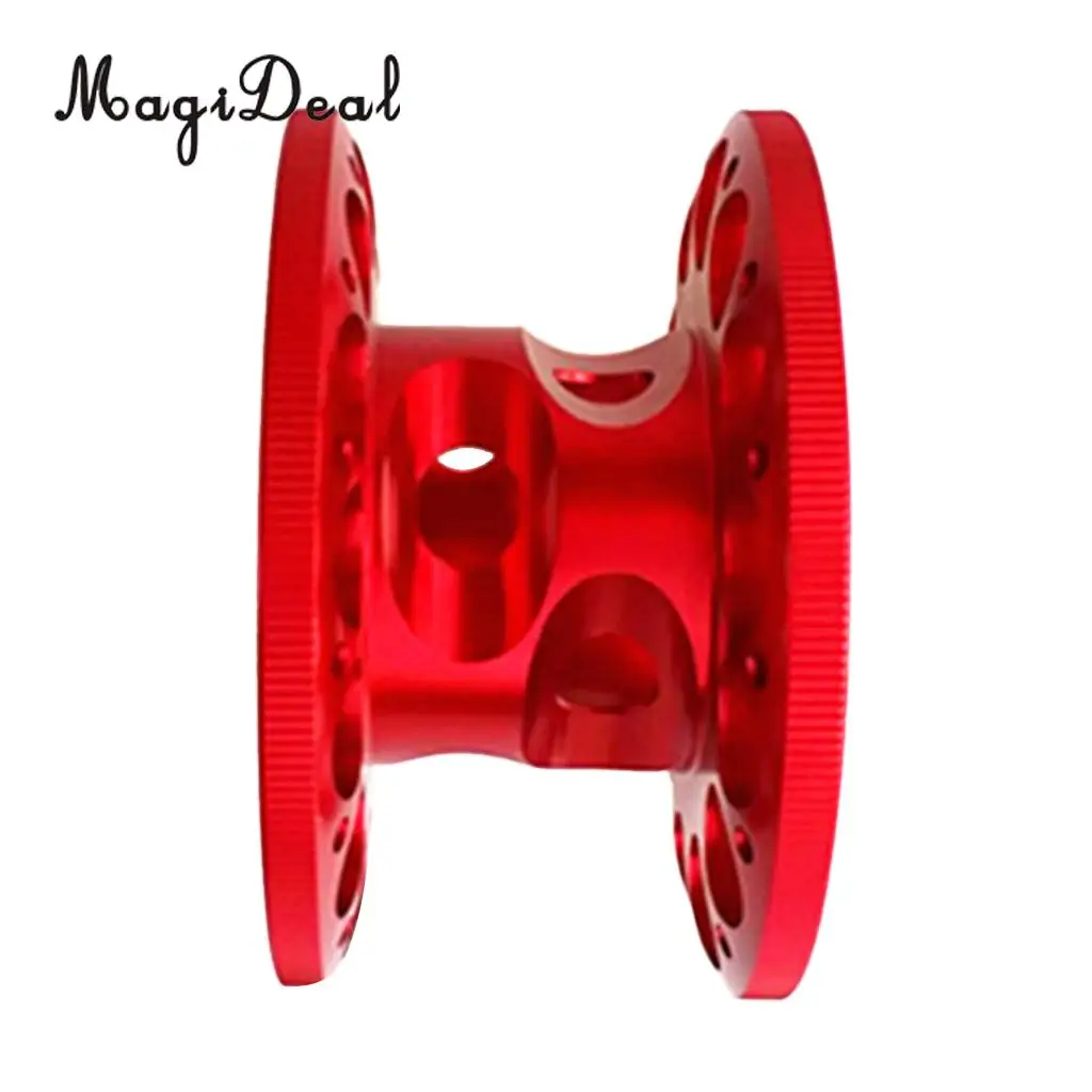 MagiDeal Lightweight Aluminum Alloy Scuba Diving Finger Reel Guide Line Spool 5 Colors Choose