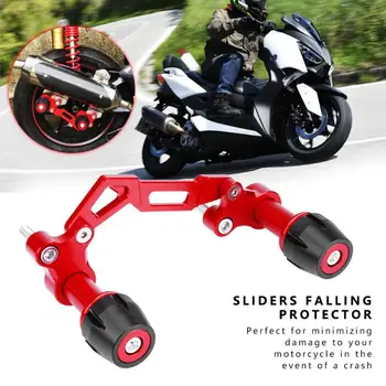 

Motorcycle Adjustable Exhaust Pipe Sliders Falling Protector for Yamaha NVX Nmax Xmax For Honda PCX Red/Blue Universal New