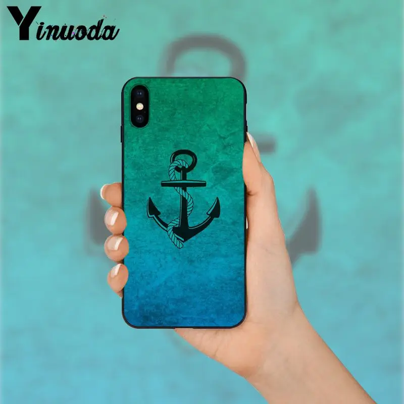 Anchor boat blue heart band