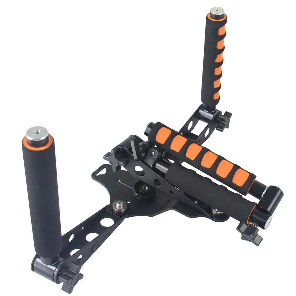 Новый портативный DSLR Rig фильм Комплект наплечное крепление видео фото студия