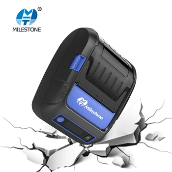 

Milestone Label Receipt Thermal Printer 58mm Mobile Printer Portabel Mini Bluetooth Label Maker Android IOS