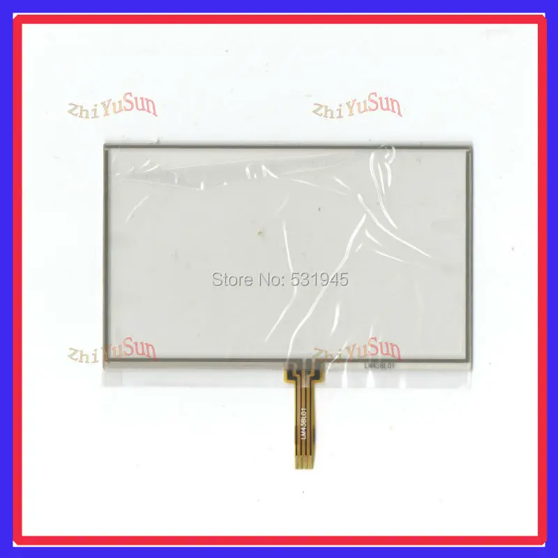 ZhiYuSun NEW 4.3 Inch Touch Screen use Newsmy A40HD  on GPS car touch sensor freeshipping