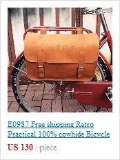 Clearance E0985 Retro Bicycle hangback bag vintage saddle bag bike block package Pure cowhide Handmade Tool bag 18 Clearance E0985 Retro Bicycle hangback bag vintage saddle bag bike block package Pure cowhide Handmade Tool bag 18