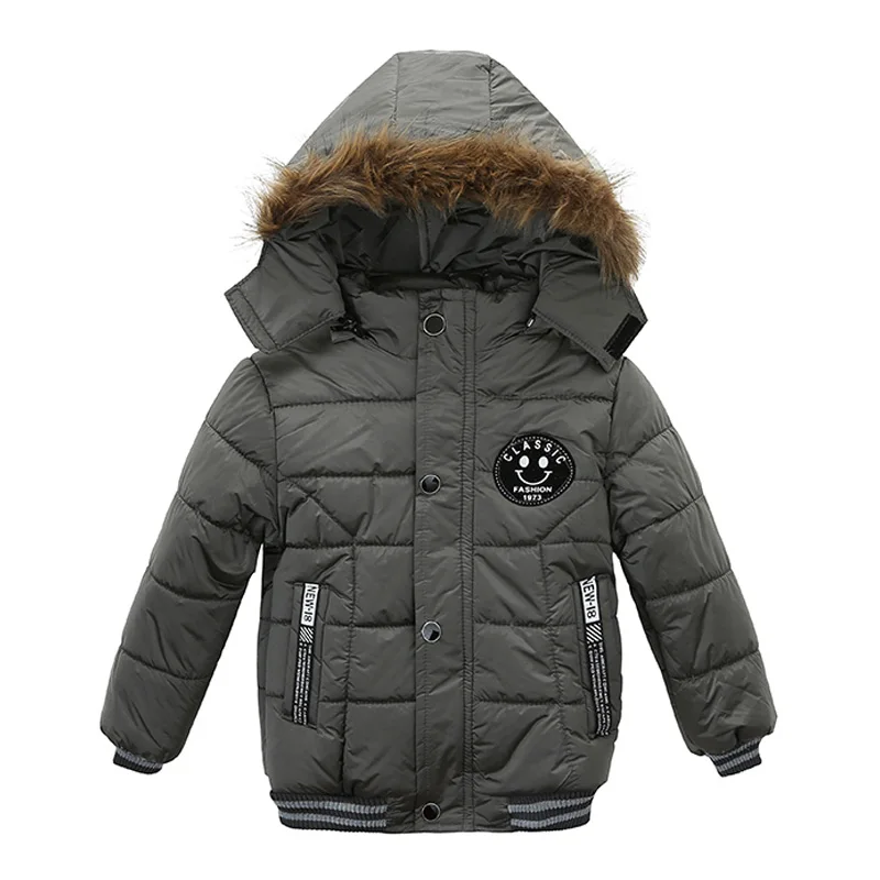 Baby Boys Jacket 2018 Autumn Winter Jacket For Boys Children Jacket Kids Hooded Warm Outerwear long Coat For Boy Clothes 2 3 4 Y