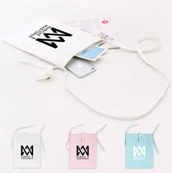 

Marcus Martinus Flap Cotton Canvas Bag Kawaii Popular Soft Shoulder Bag Small Marcus Martinus Accessories girls Mobile Phone Bag